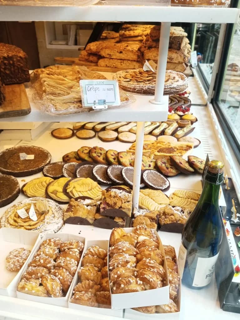 French pastries Montmartre